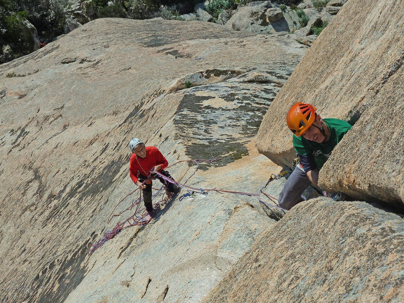 arrampicata scuola cai dinamica verticale